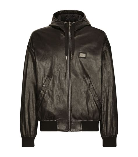 dolce gabbana leather coat|dolce and gabbana jacket prices.